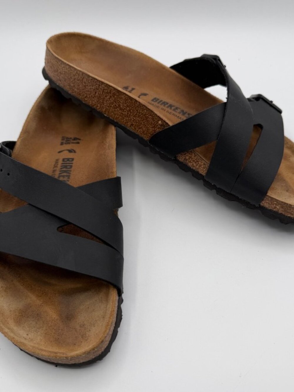 Birkenstock Yao Balance Women's Sandals Sz 41-US 10 Black Boho Adjustable Strap